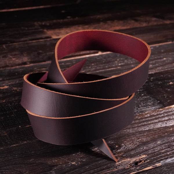 OAO - Red Bottom Brown 9-10oz CUSTOM STRAP LENGTHS