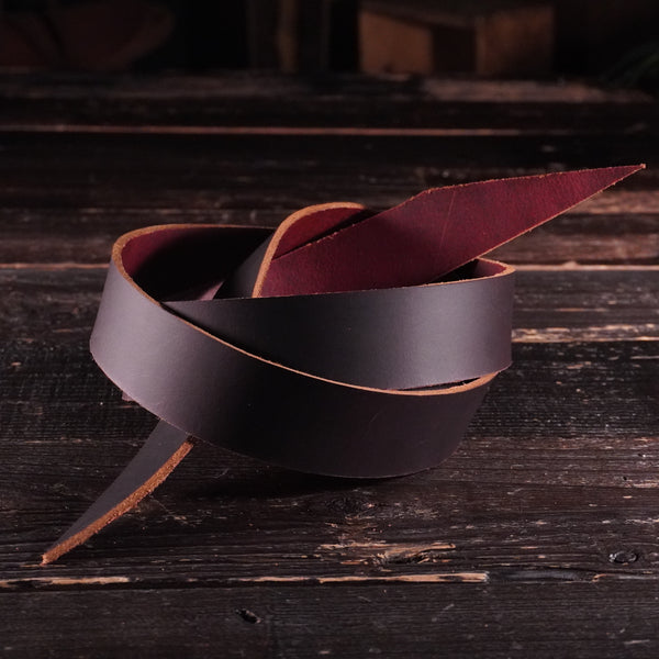 OAO - Red Bottom Brown 9-10oz CUSTOM STRAP LENGTHS