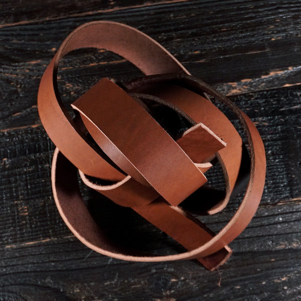 Hermann Oak - Brown Latigo 9-11oz (Premium) CUSTOM STRAP LENGTHS