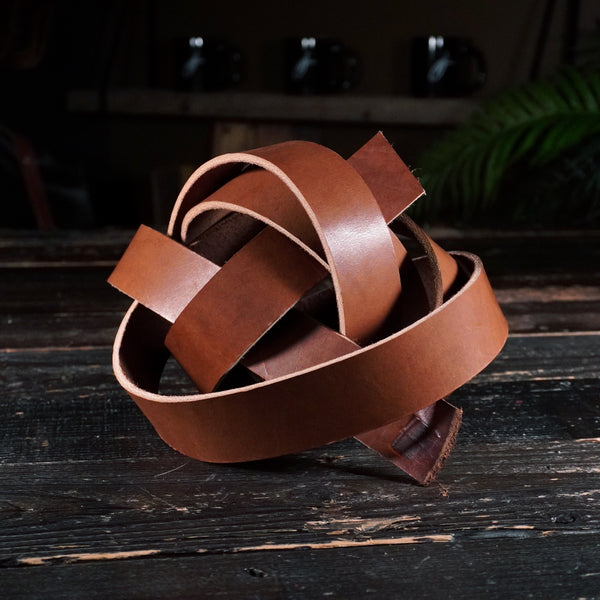 Hermann Oak - Brown Latigo 9-11oz (Premium) CUSTOM STRAP LENGTHS