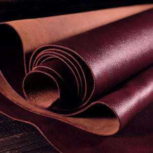 Horween - Scarlet Buccaneer (Scotch Print) 4-5oz
