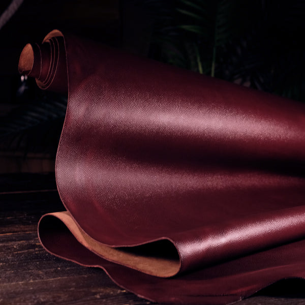 Horween - Scarlet Buccaneer (Scotch Print) 4-5oz