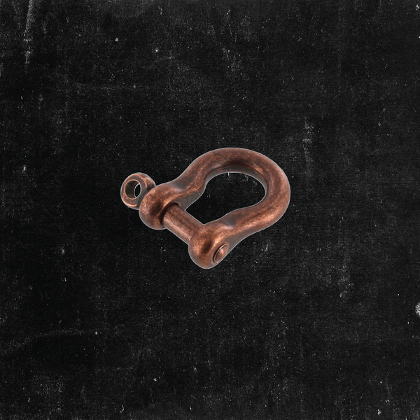 1/4" Shackle Copper over Solid Brass