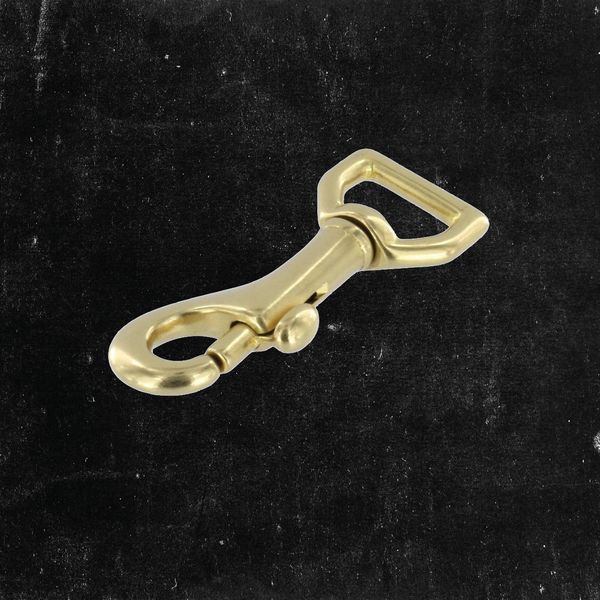 Swivel Bolt Snap Solid Brass 3/4"