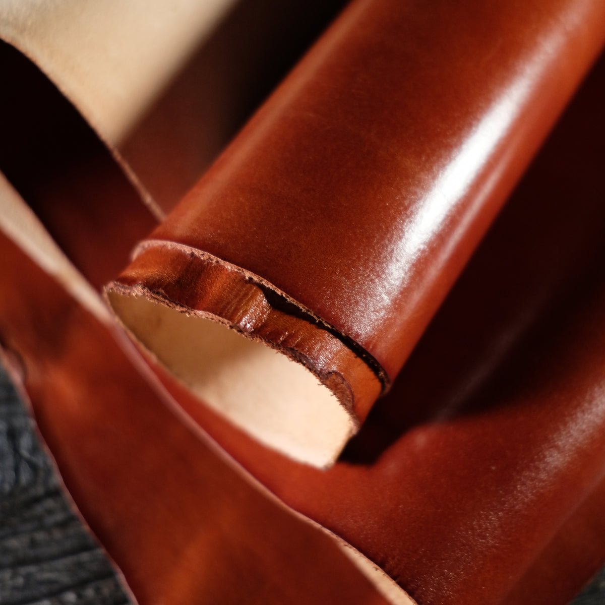 Conceria La Bretagna Invecchiato Acacia 34oz OA Leather Supply