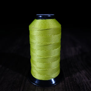 Black Crown Thread - Phosphorus Green (1/4 lb Spool)
