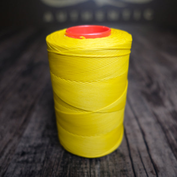 Tiger Waxed Polyester Thread - Yellow