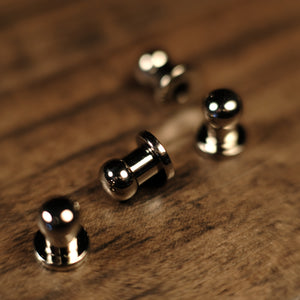 Collar Button Stud - B16 - Nickel Plated
