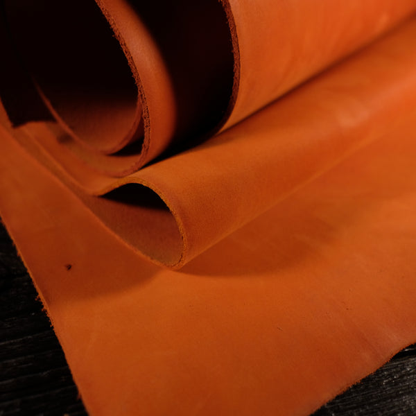 Horween Leather - Orange Float Nubuck 5-6oz