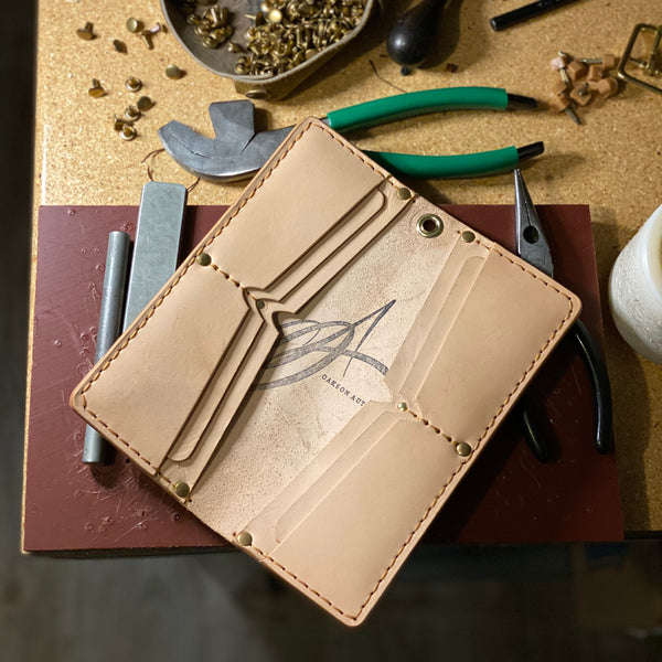 Oakson Authentic - Tall Wallet Template (Free)