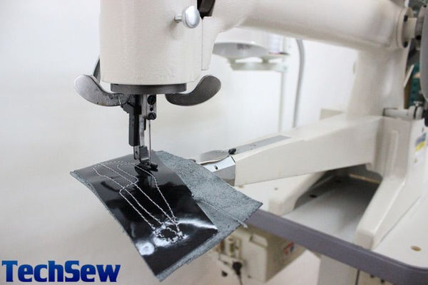 Techsew 2900L Long Arm Leather Patcher Industrial Sewing Machine
