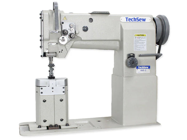 Techsew 860-2 Double Needle Post Bed Walking Foot Industrial Sewing Machine