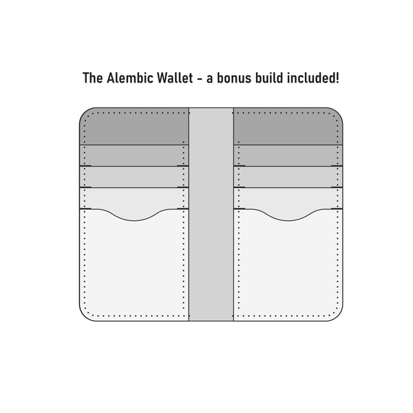 The Alchemist Notebook Cover - DS Leather Goods Template