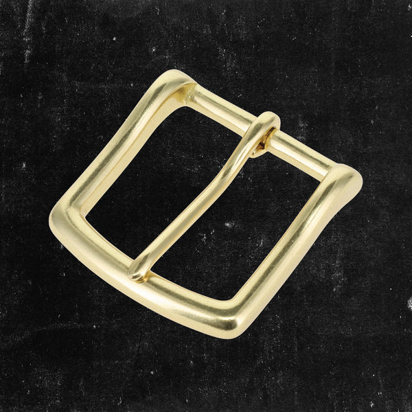 Heel Bar Buckle Solid Brass 1-3/4"