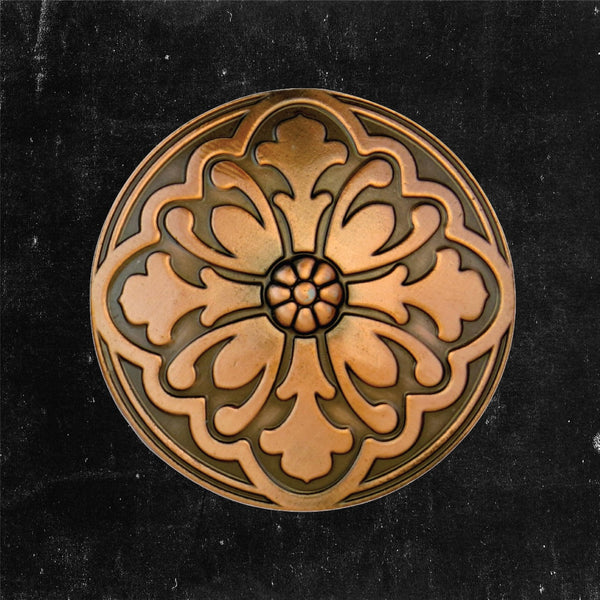 Jeremiah Watt New West Concho – Antique Copper 1½" (Zinc)