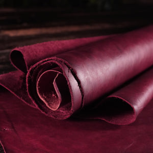Horween - Scorched Ruby DHF 2-3oz
