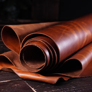 B’ Leather - Chicago Teak 5-5.5oz (Premium)
