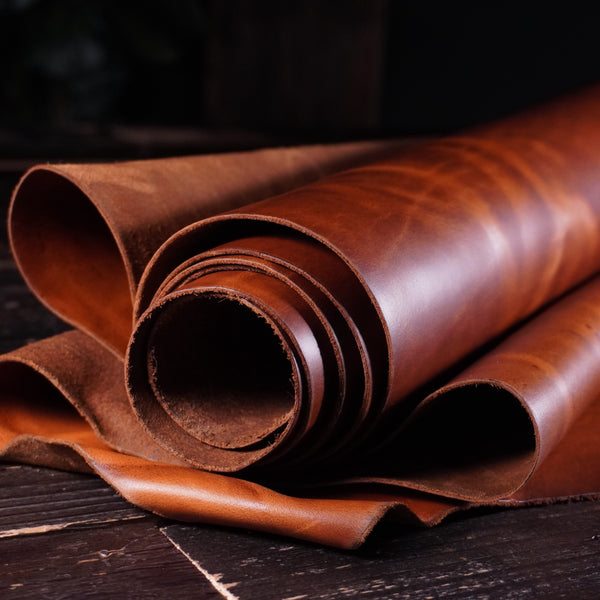 B’ Leather - Chicago Teak 5-5.5oz (Premium)
