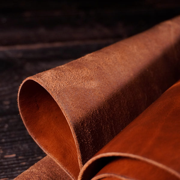 B’ Leather - Chicago Teak 5-5.5oz (Premium)
