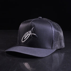 OA Premium Cap - "OA" Drop Shadow Trucker

