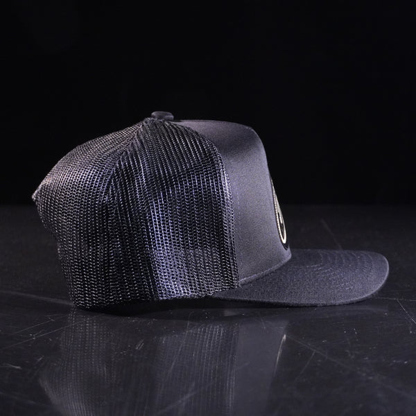 OA Premium Cap - "OA" Drop Shadow Trucker
