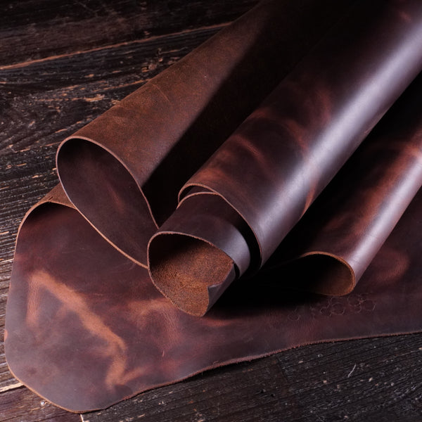 B’ Leather - Balthazar Burnt Wheat 5-5.5oz (Premium)
