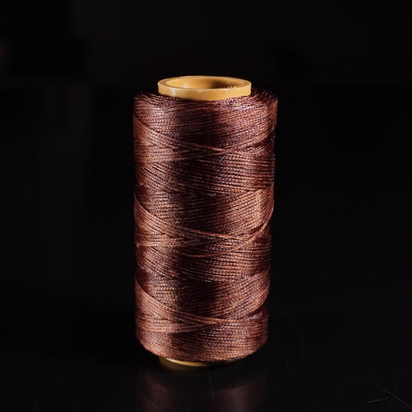 OAO Waxed Polyester Thread - Desperado Brown