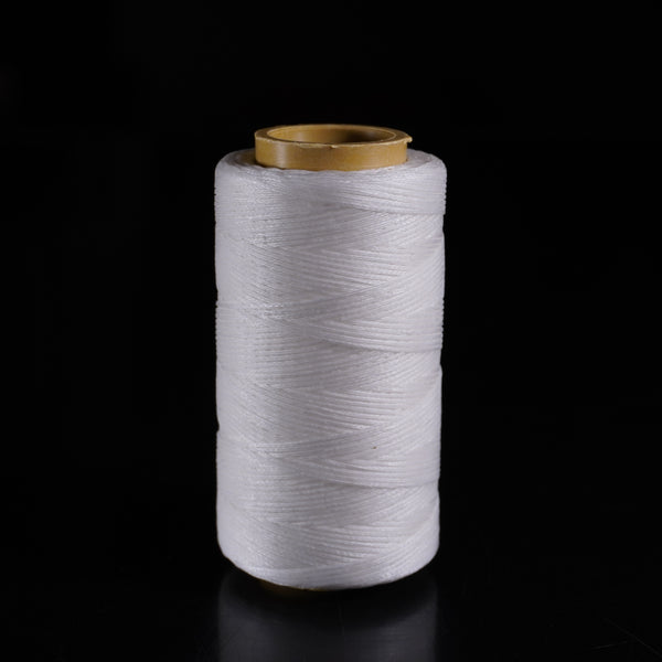 OAO Waxed Polyester Thread - Ghost Town White