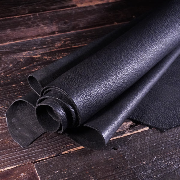 Horween - Black Bison 5-6oz