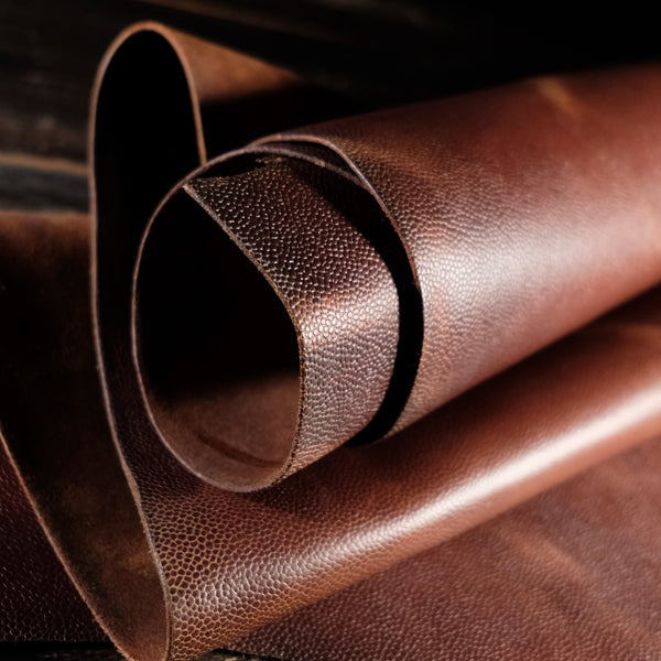 Horween Leather - Glace Brown Latigo 5-6oz