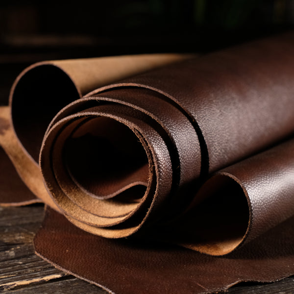 Horween - Coffee Buccaneer (Scotch Print) 4-5oz
