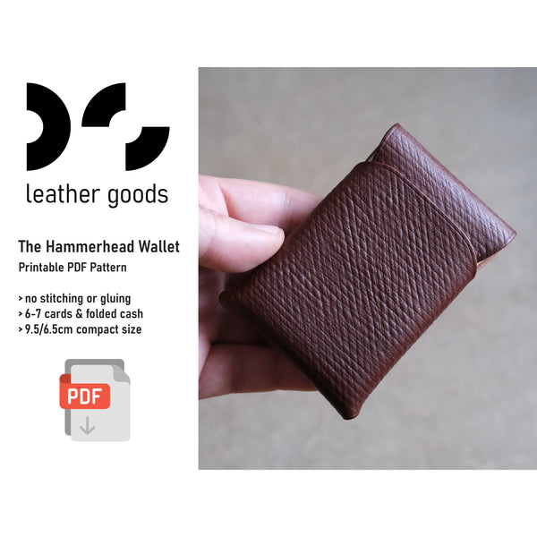 DS Leather Goods Template Pattern