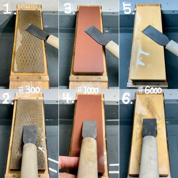 Japanese Sharpening Stone - Medium 1000