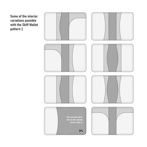 DS Leather Goods Template Pattern