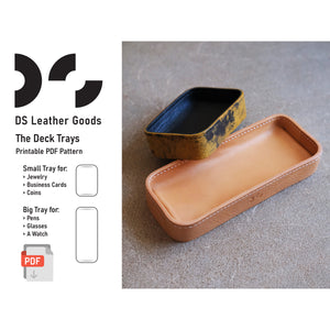 The Decks Trays - DS Leather Goods Template