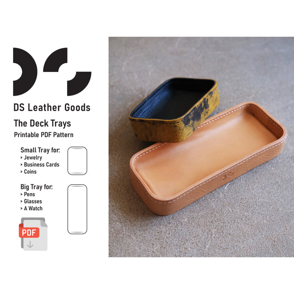 The Decks Trays - DS Leather Goods Template