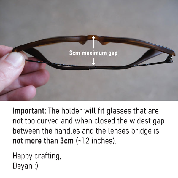 The Glasses Holder - DS Leather Goods Template