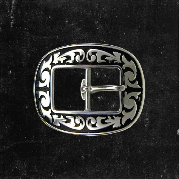Jeremiah Watt - Centerbar (Double) Buckle – 5/8" (Stainless Steel)