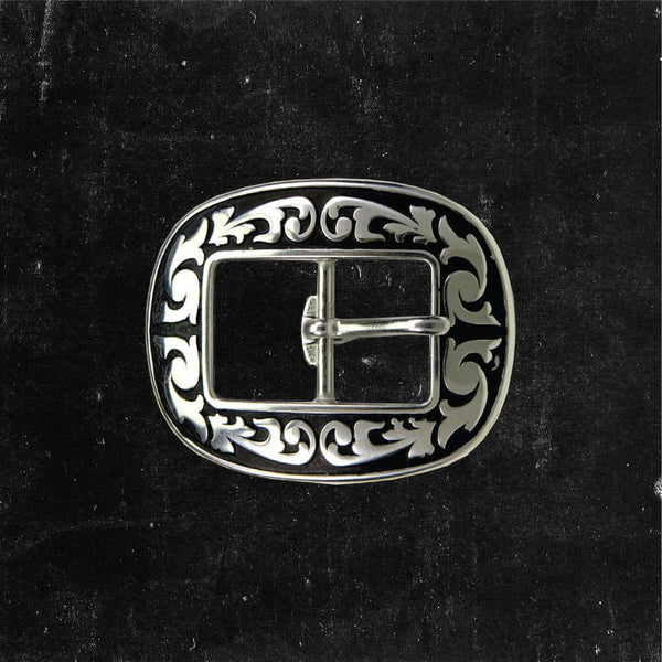 Jeremiah Watt - Centerbar (Double) Buckle – 1/2" (Stainless Steel)