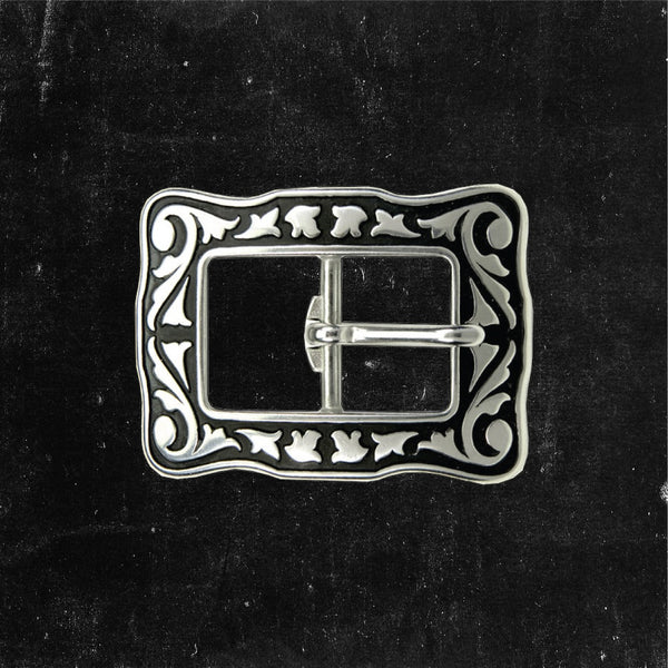 Jeremiah Watt - Centerbar (Double) Buckle – 1/2" (Stainless Steel)