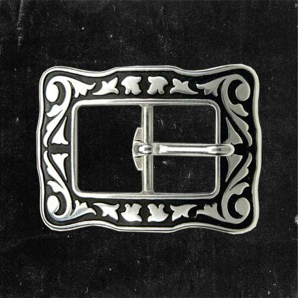 Jeremiah Watt - Centerbar (Double) Buckle – 5/8" (Stainless Steel)