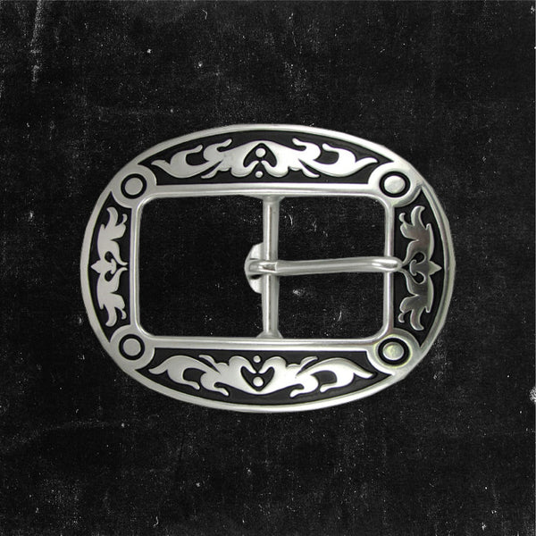 Jeremiah Watt - Centerbar (Double) Buckle – 5/8" (Stainless Steel)
