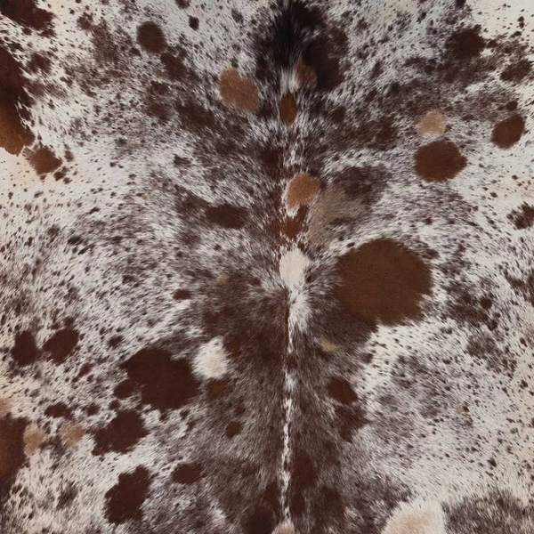 Brazil Hair-On Hide - Salt & Pepper Tri Colour
