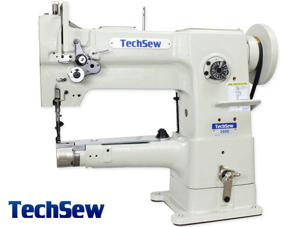 Techsew 2600 Narrow Cylinder Leather Industrial Sewing Machine