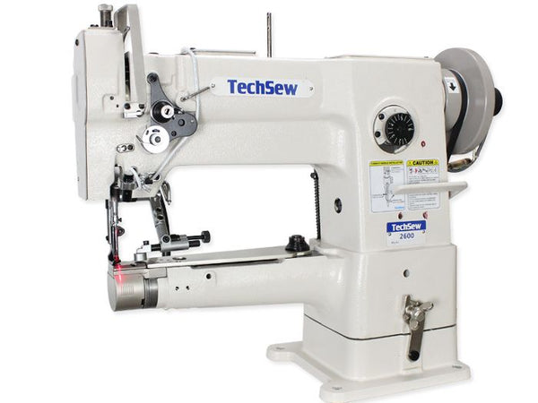 Techsew 2600 PRO Narrow Cylinder Leather Industrial Sewing Machine