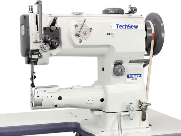 Techsew 4800 Cylinder Walking Foot Industrial Sewing Machine with Speed Reducer