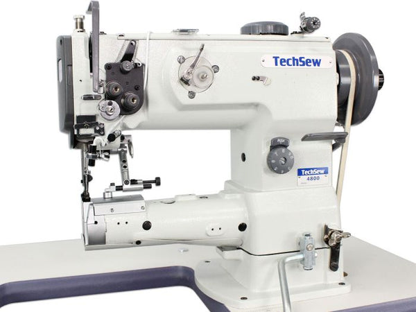 Techsew 4800 PRO Cylinder Walking Foot Industrial Sewing Machine with Speed Reducer