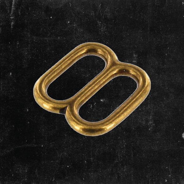 Double Loop Antique Brass 1"