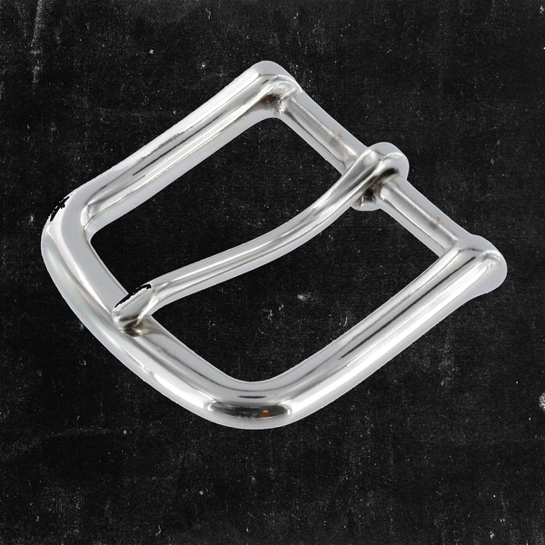 Heel Bar Buckle Nickel Plated 1 1/2"