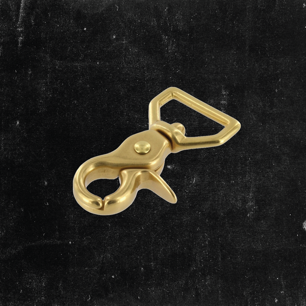 Mini Trigger Snap Solid Brass 3/4"